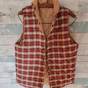 Quilted reversible Vest